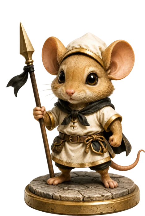 A young mouse adventurer